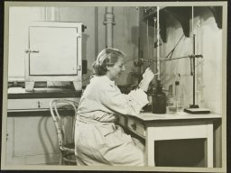 prof. Zofia Grochowska toksykolog, Kraków, 1962 r.